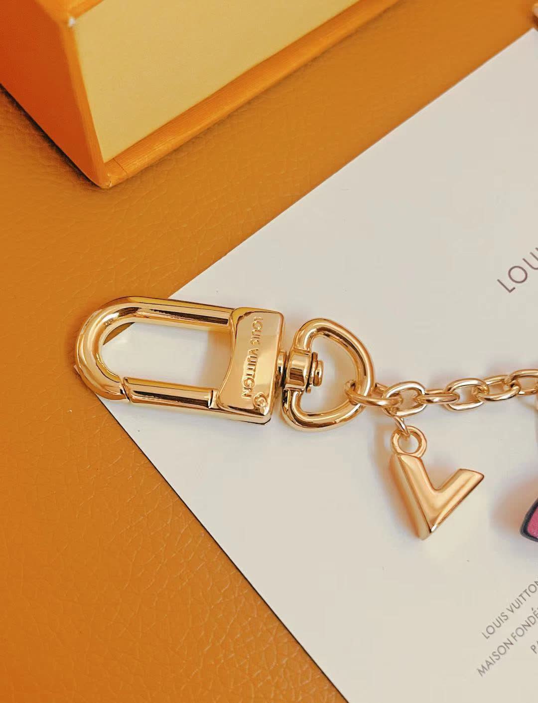 Van Cleef & Arpels Monogram Blooms Keychain